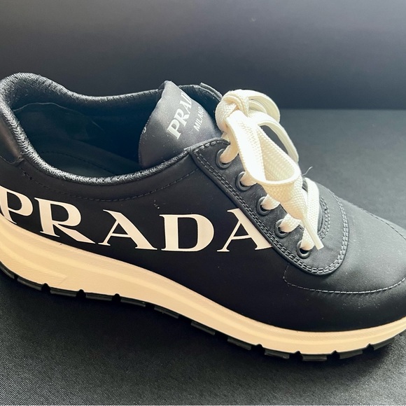 Prada Black Sneakers - Picture 1 of 5